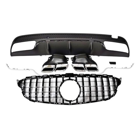 Kit De Carrosserie Mercedes W205 2014-2018 4P / SW AMG Look C63