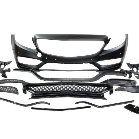 Paraurti Anteriore Mercedes W205 2014-2018 Coupe / 4P / SW look AMG C63