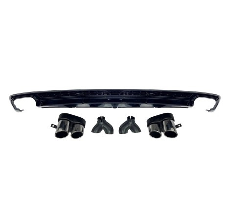 Diffusore Posteriore Audi A6 / A6 Avant C8 Look S6