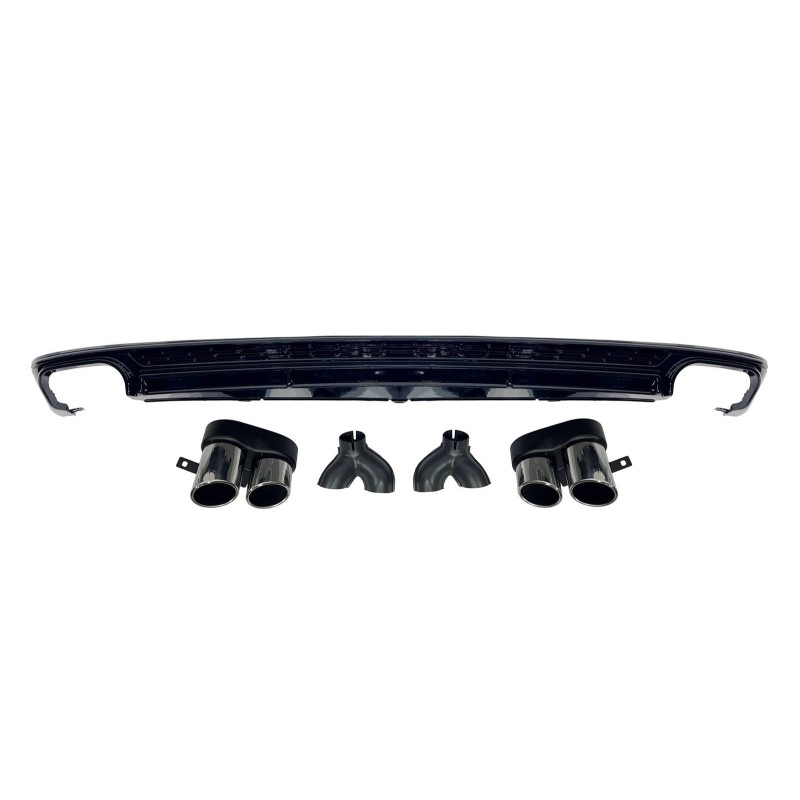 Diffusore Posteriore Audi A6 / A6 Avant C8 Look S6