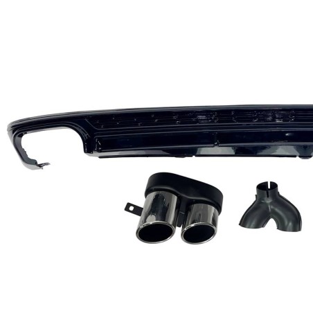Diffusore Posteriore Audi A6 / A6 Avant C8 Look S6