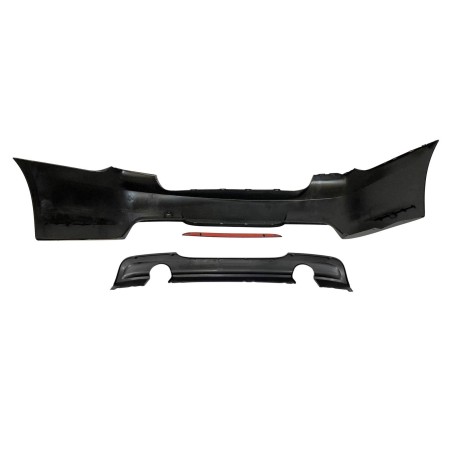 PARAURTI POSTERIORE BMW E90 M TECH DOPPIA USCITA ABS