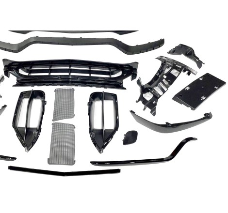 Paraurti Anteriore Mercedes W205 2014-2018 Coupe / 4P / SW look AMG C63