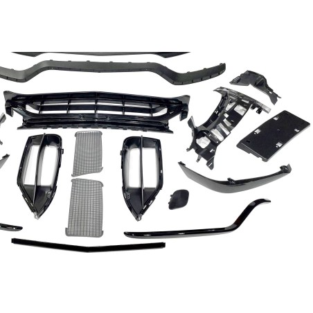 Paraurti Anteriore Mercedes W205 2014-2018 Coupe / 4P / SW look AMG C63