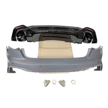 Paraurti Posteriore Audi A4 2020+ Look RS4