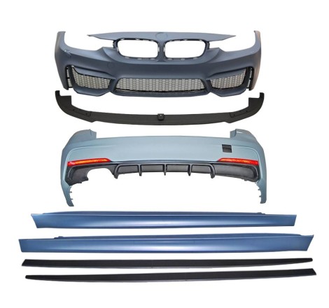 Kit De Carrocería BMW F30 Look M4 Doble salida