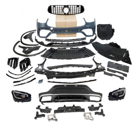 Kit De Carrosserie Mercedes GLC X253 COUPE 2016-2019 Look 2020 GLC63