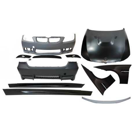 Kit Estetici BMW E90 05-08 Look M3 Parafanghi Look M5 ABS