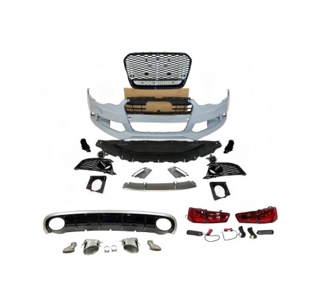 Kit Estetici Audi A6 C7 Sedan 2011-2014 Look RS6