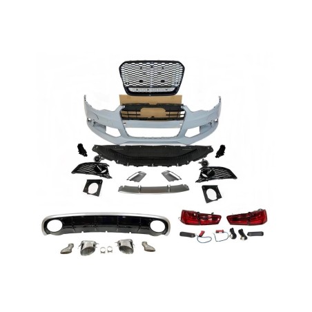 Kit Estetici Audi A6 C7 Sedan 2011-2014 Look RS6