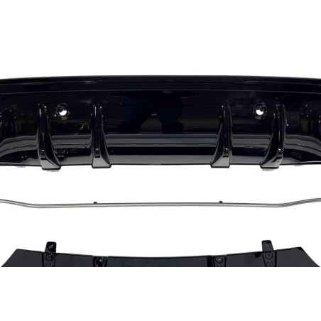 Difusor Trasero Mercedes W205 2019 4P / SW Look C63 ABS
