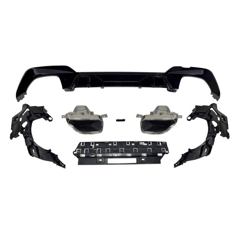 Diffuseur Arrière BMW G20 / G21 340 Look M Performance Noir brillant
