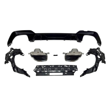 Diffuseur Arrière BMW G20 / G21 340 Look M Performance Noir brillant