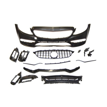 Paraurti Anteriore Mercedes W205 2014-2018 Coupe / 4P / SW look C63 New