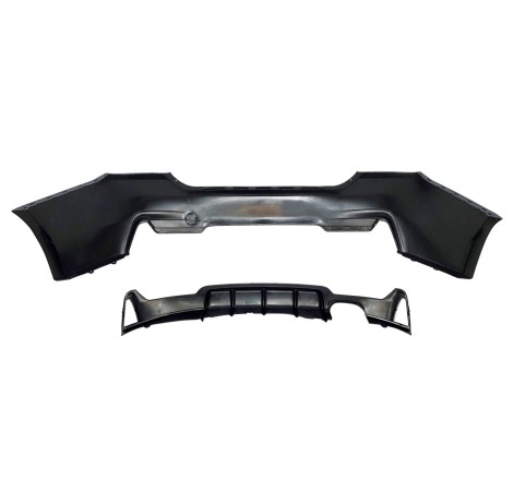 Paraurti Posteriore BMW F32 / F33 / F36 Look M Performance 1 Uscite doppio