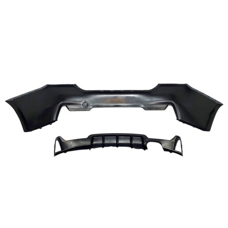 Paraurti Posteriore BMW F32 / F33 / F36 Look M Performance 1 Uscite doppio