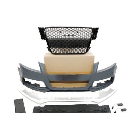 Paraurti Anteriore Audi A5 Coupe / Sportback 2007-2012 Look RS5 Spoiler Anteriore