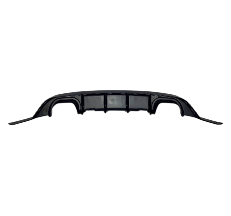 Difusor Trasero Volkswagen Golf 6 look Golf 7.5 R Negro Brillante