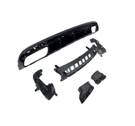 Difusor Trasero Mercedes C217 Coupe 2014-2020 Look Facelift S63