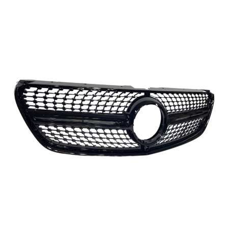 Calandre Mercedes Vito W447 2016-2020 Look Diamond Full Black