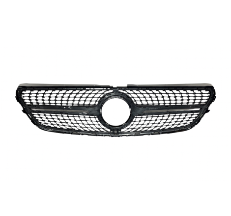 Parrilla Mercedes Vito W447 2016-2020 Look Diamond Full Black