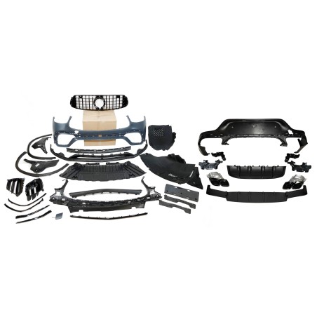 Kit Estetici Mercedes X253 GLC Coupe 2020-2022 Look AMG GLC63