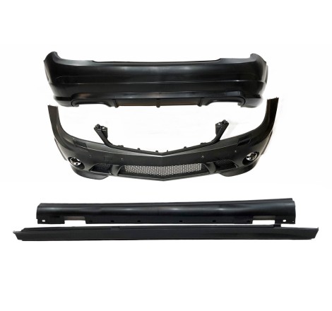 Kit Estetici Mercedes W204 Look C63 2007-2010 ABS
