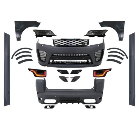 Kit De Carrocería Range Rover Sport 2013-2017 Look 2018 SVR