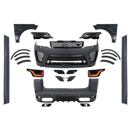 Kit Estetici Range Rover Sport 2013-2017 Look 2018 SVR