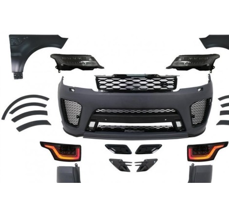 Kit Estetici Range Rover Sport 2013-2017 Look 2018 SVR