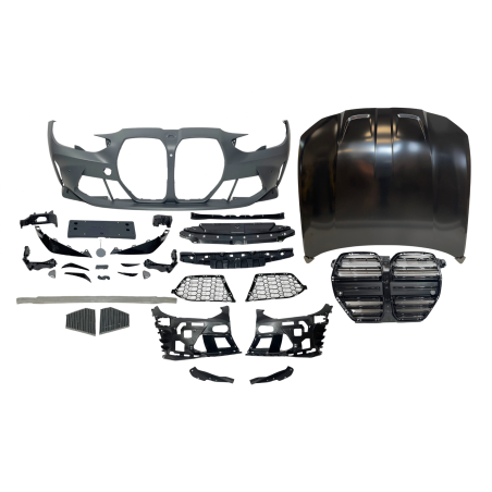 Pare-Choc Avant BMW G20 /G21 look G80 M3 Capot