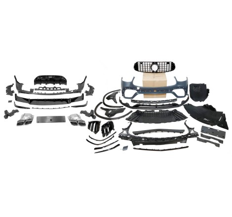 Kit De Carrocería Mercedes X253 GLC 2020+ Look AMG GLC63