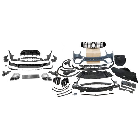 Kit De Carrocería Mercedes X253 GLC 2020+ Look AMG GLC63