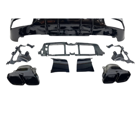 Diffusore Posteriore Mercedes W167 GLE 2020 Terminali