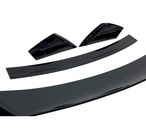 Spoiler Ford Mustang 2015-2020 Look GT350 II Nero lucido