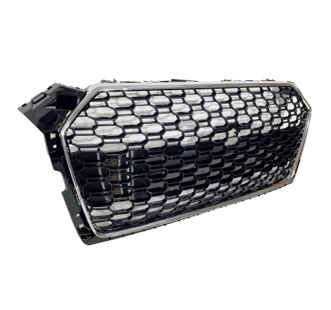 Griglia  Audi A5 18-20 Look RS5 Chrome Nero lucido Fotocamera