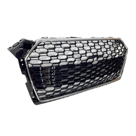 Griglia  Audi A5 18-20 Look RS5 Chrome Nero lucido Fotocamera