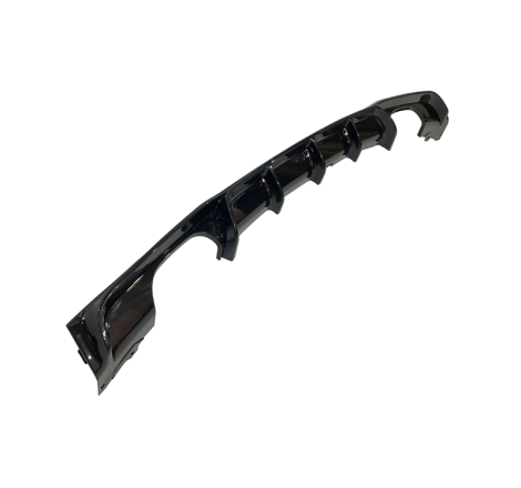 Rear Bumper BMW F30 Look M Performance 2 Exhaust Double Rear tips