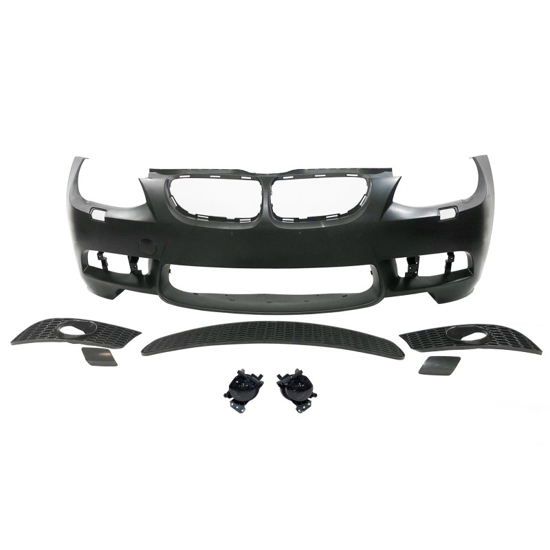 Pare-Choc Avant BMW E92 / E93 10-12 LCI Look M3 Antibrouillards Grilles