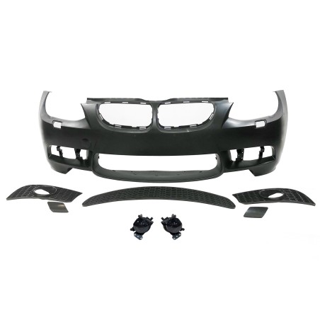 Pare-Choc Avant BMW E92 / E93 10-12 LCI Look M3 Antibrouillards Grilles