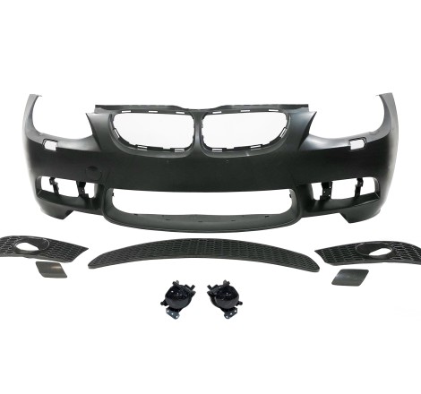 Pare-Choc Avant BMW E92 / E93 10-12 LCI Look M3 Antibrouillards Grilles