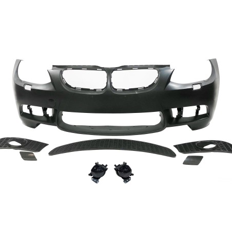 Pare-Choc Avant BMW E92 / E93 10-12 LCI Look M3 Antibrouillards Grilles