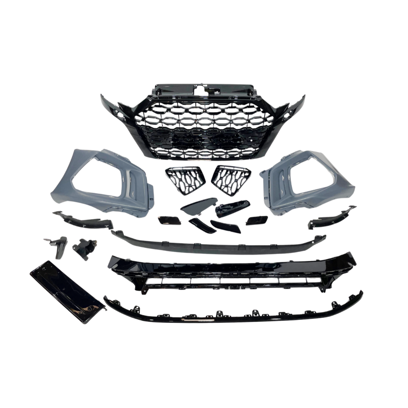 Front Bumper Audi A3 3 Doors / Sportback 2017-2019 Look RS3 21