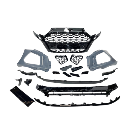 Front Bumper Audi A3 3 Doors / Sportback 2017-2019 Look RS3 21