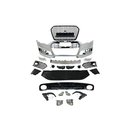 Kit De Carrosserie AUDI A6 / A6 AVANT 2015- 2018 C7 SLINE LOOK RS6 Caméra