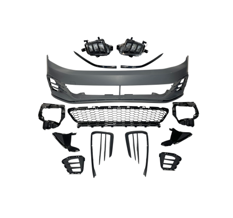 Front Bumper Volkswagen Caddy 2016-2020 Look Golf 7.5 GTI Front Spoiler