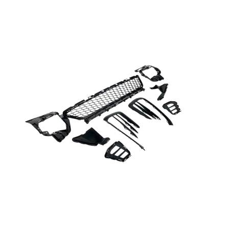 Front Bumper Volkswagen Caddy 2016-2020 Look Golf 7.5 GTI Front Spoiler