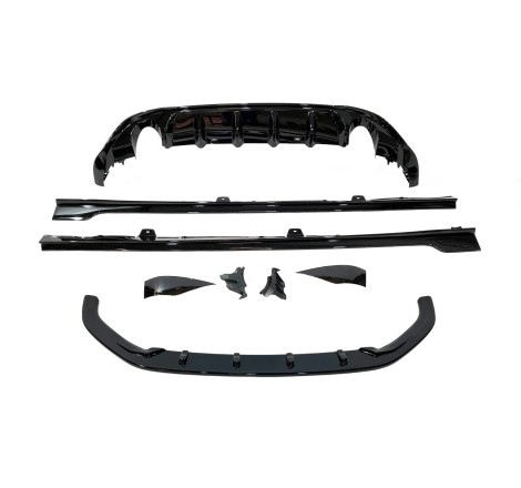 Kit Estetici Volkswagen Golf 7.5 GTI Look TCR Nero lucido