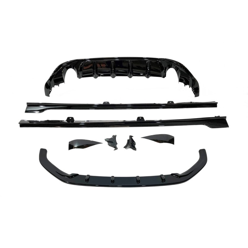 Kit De Carrosserie Volkswagen Golf 7.5 GTI Look TCR Noir brillant