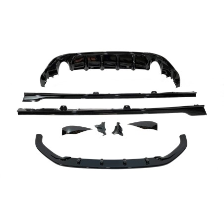 Kit De Carrosserie Volkswagen Golf 7.5 GTI Look TCR Noir brillant